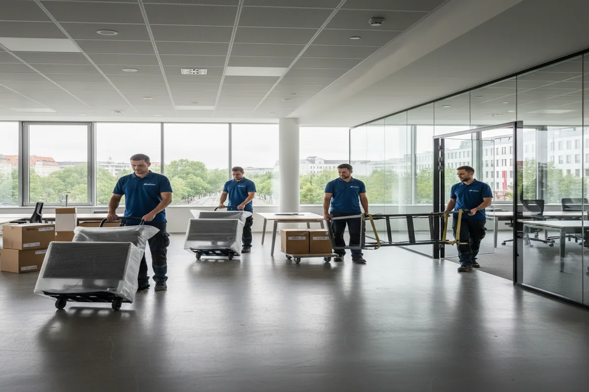 Firmenumzug Berlin – Professionelle Büroumzüge am Wochenende